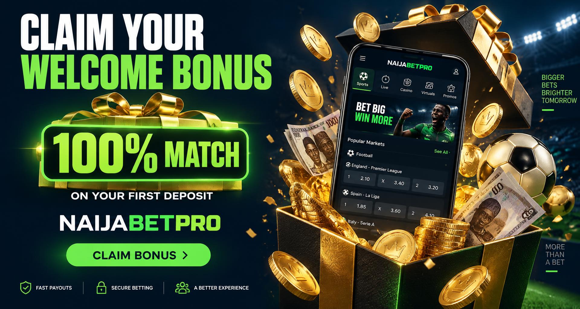 Claim Your Welcome Bonus